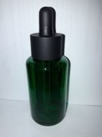 4 x 50 ml Flacon (glänzend) gefärbtes Glas mit Glaspipette