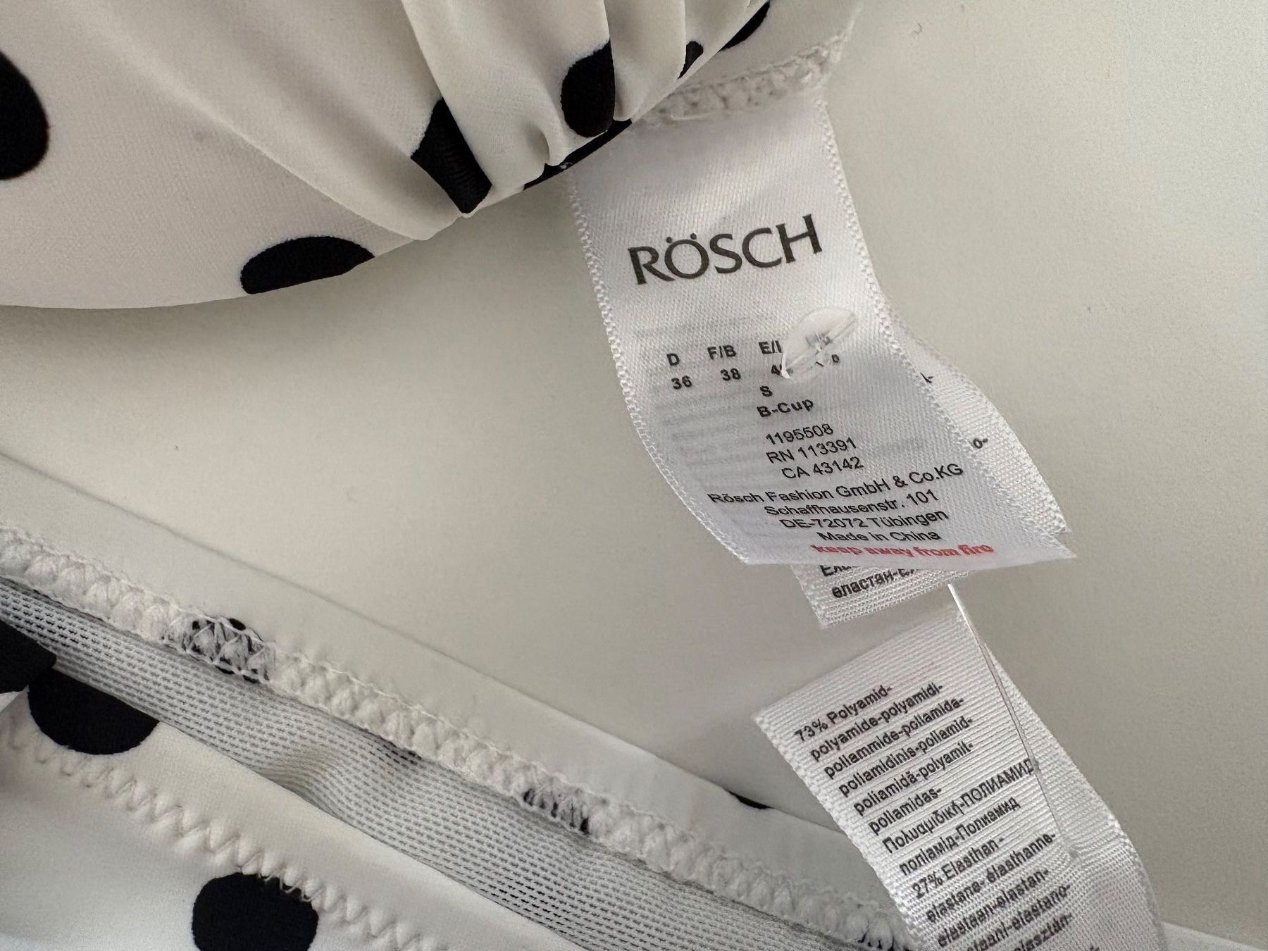 Costumi da bagno & Bikini: RÖSCH Bikini set - Size 36B and 36 - NEW with tag – Nuovo e nell'imballaggio originale da Muzzano venduto da Sidney_3 2