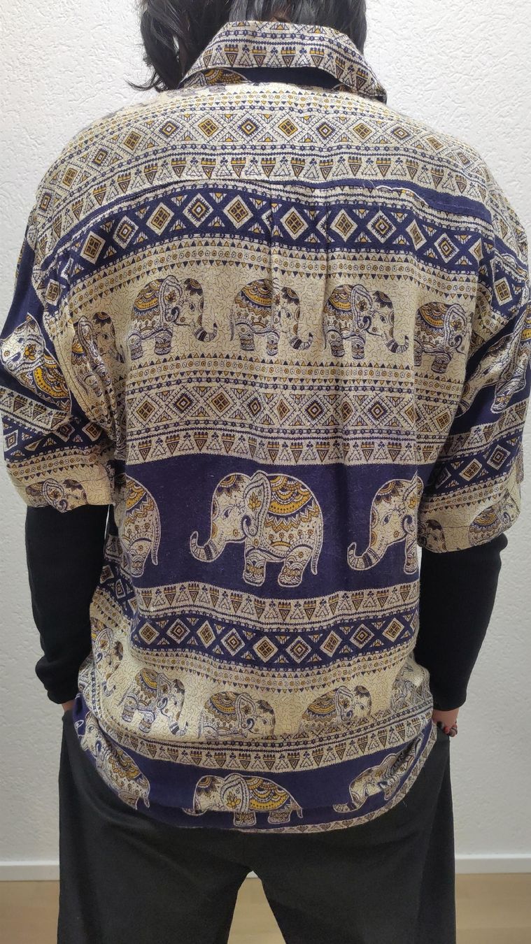 Hemden: Chemise éléphant d'Inde – Neu (gemäss Beschreibung) aus Sion von mel_z929 1