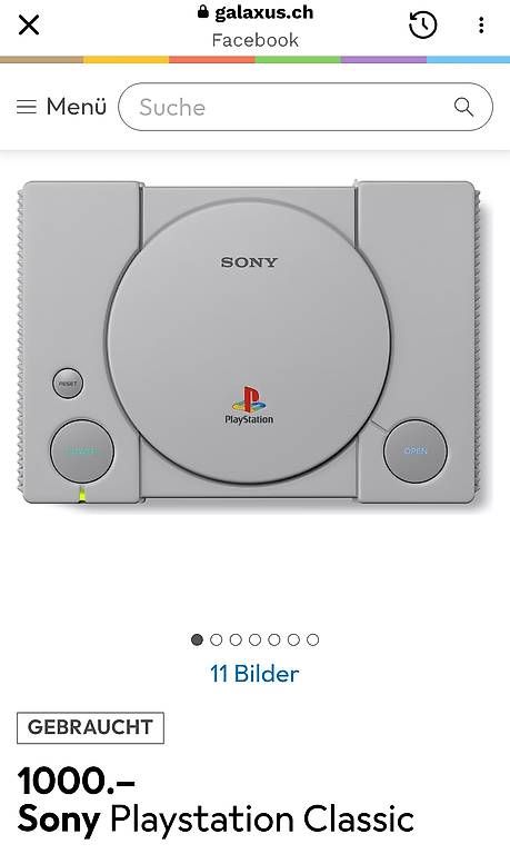 Consoles: Sony Playstation Classi – D'occasion à Steffisburg par Freedom_warrior 3