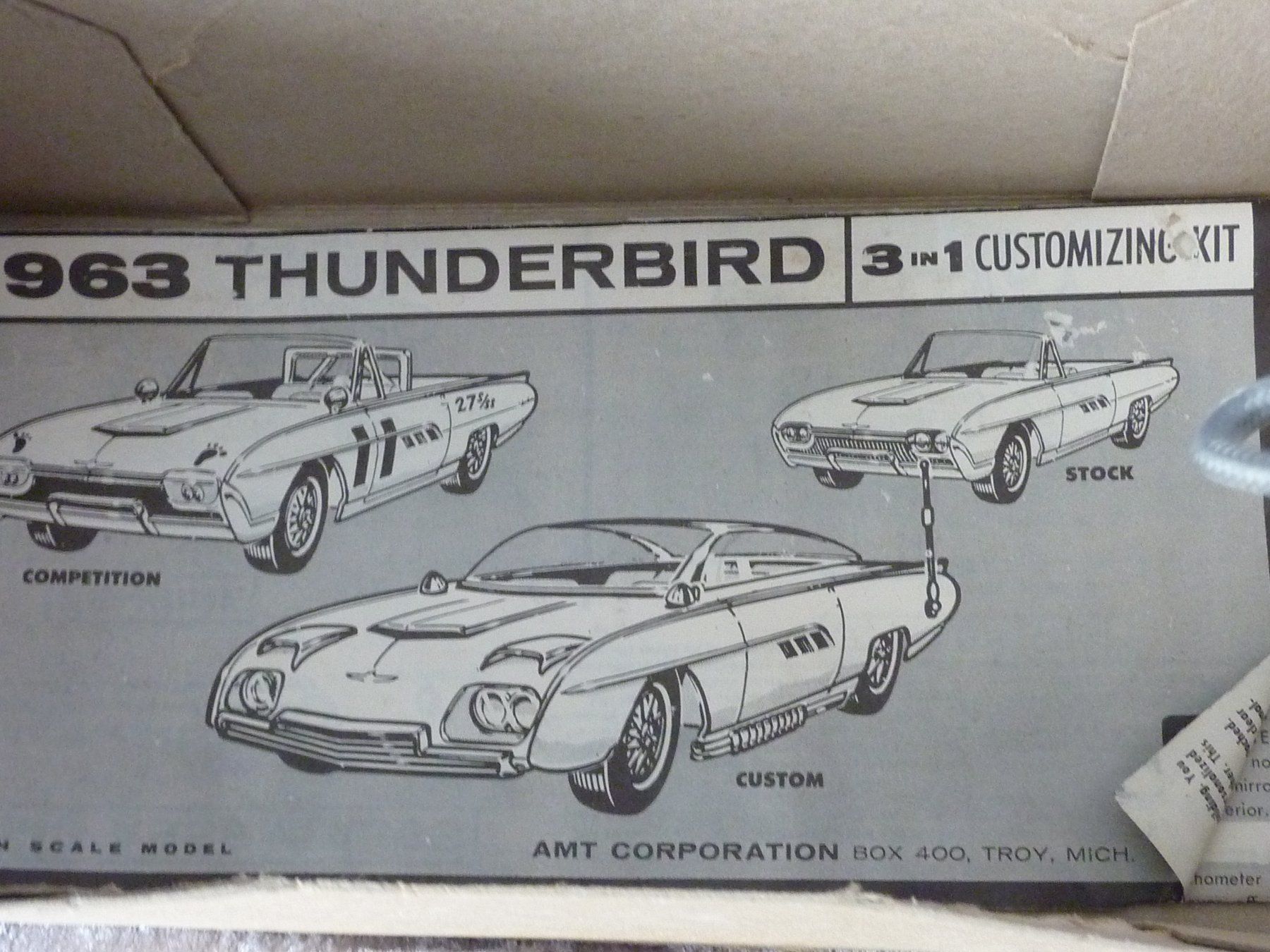 AMT/ERTL Modellautos: 63 customizing Thunderbird 1:25 – Gebraucht aus Dürrenäsch von modellautos4you 9