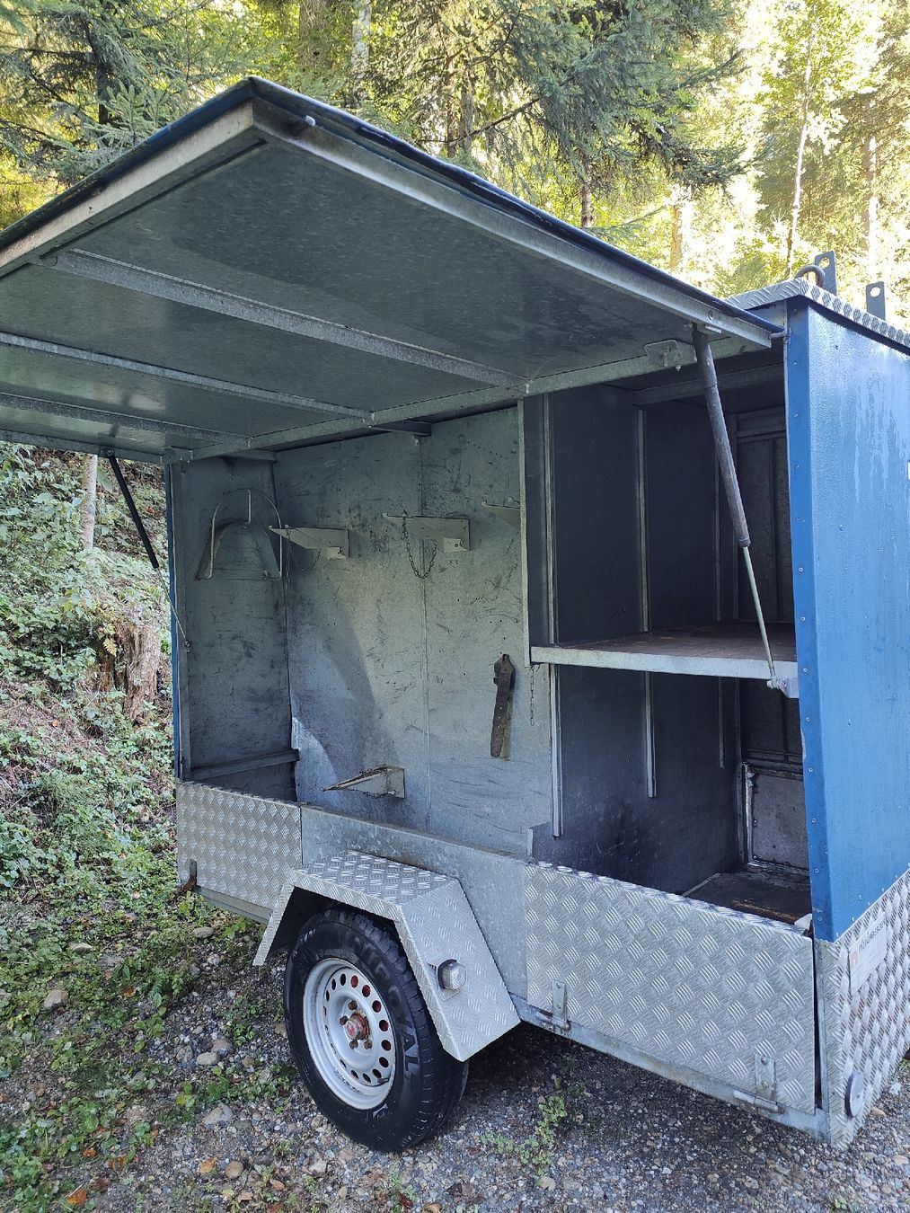Niederberger Rimorchi: Niederberger Materialanhänger – Difettoso da Langnau i. E venduto da WRX98 5