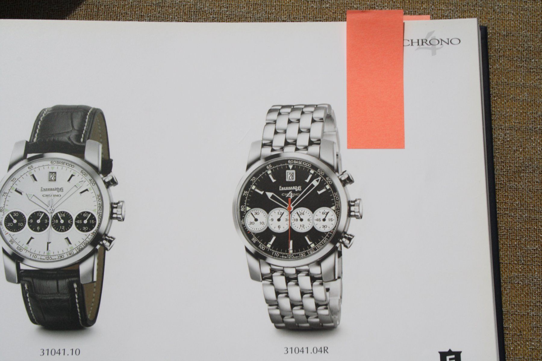 Eberhard & Co. Orologi: EBERHARD & CO UHREN BUCH KATALOG USW. – Usato da Wauwil venduto da Pneuedy 6