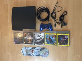 PS3 Konsole mit Spielen