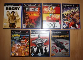 Bundle mit Top Games / SONY PlayStation 2 / Alle mit Booklet