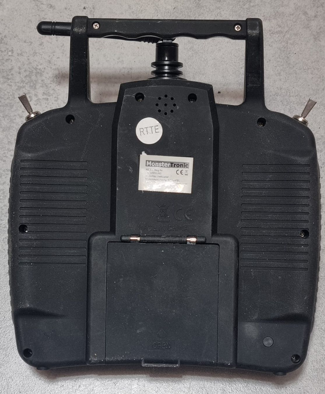Telecomando: MonsterTronic-MT100FBL ohne Empfänger – Usato da Oberohringen venduto da robert_hoffmann 1