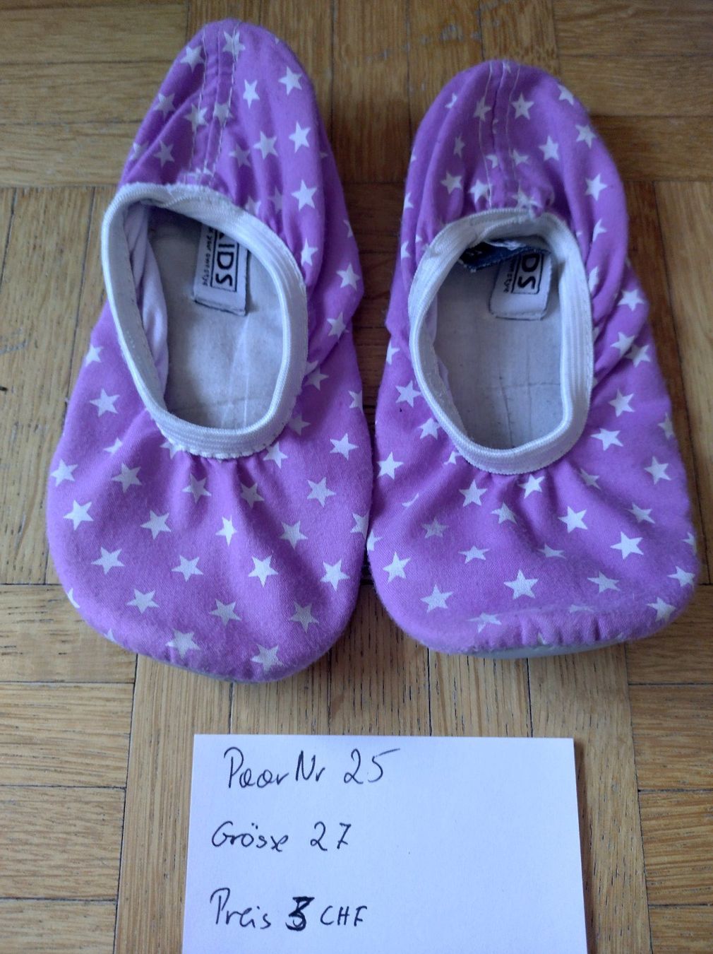 Scarpe per ragazze: Mädchen Gymnastikschuhe Größe 27, slippers – Usato da Olten venduto da kate202122 1