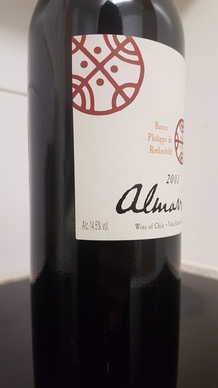 Wein: Almaviva 2003  75 cl. – Neu (gemäss Beschreibung) aus Grenchen von poggione 2