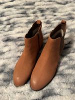 Caprice Stiefeletten Gr. 40, Cognac Leder, Top Zustand!