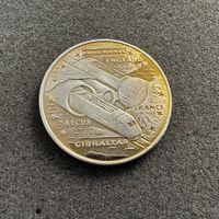 2.8 Ecus Gibraltar 1993 Eurotunnel