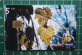 swisscom fixnet taxcard /geschenkkarte