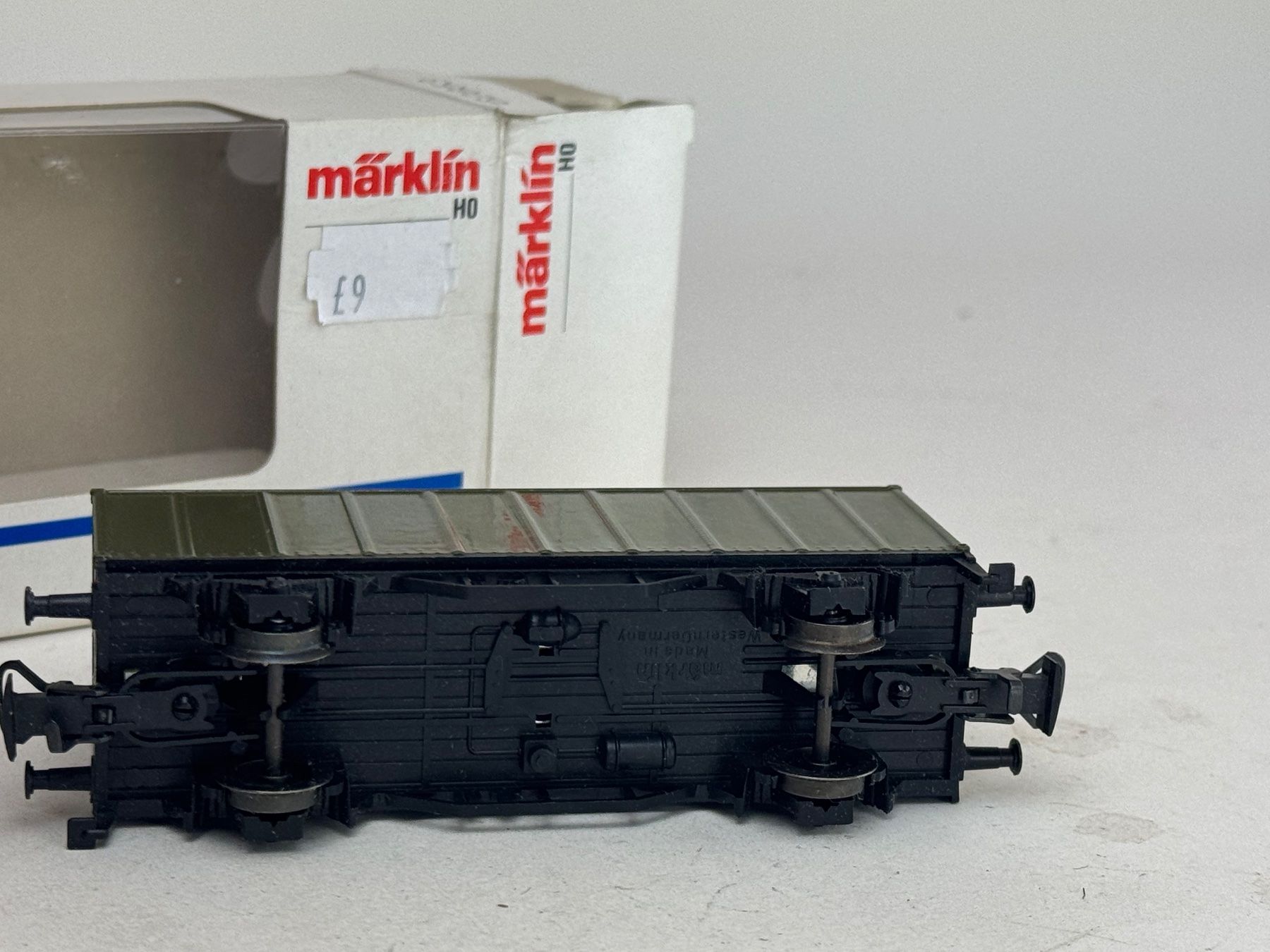 Märklin Modellini di ferrovie: EX-  Märklin Containerwagen – Usato da Elm venduto da Wikmtz 2