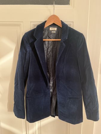 Veste Zadig&Voltaire 100% coton bleu foncé taille 36/S