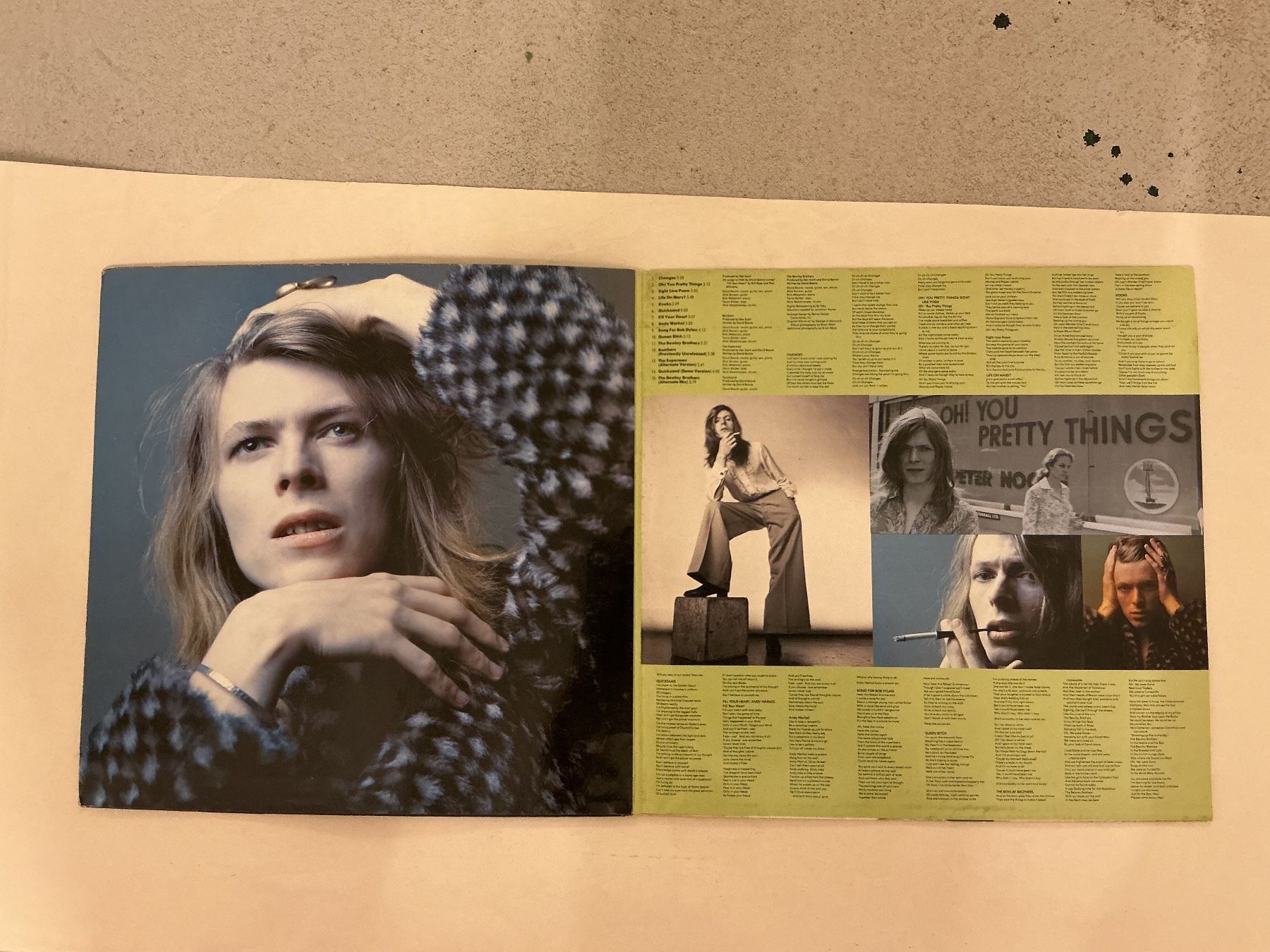 Schallplatten: David Bowie LP - Hunky Dory(VG+) – Gebraucht aus Winterthur von Tumko-Vinyl 1