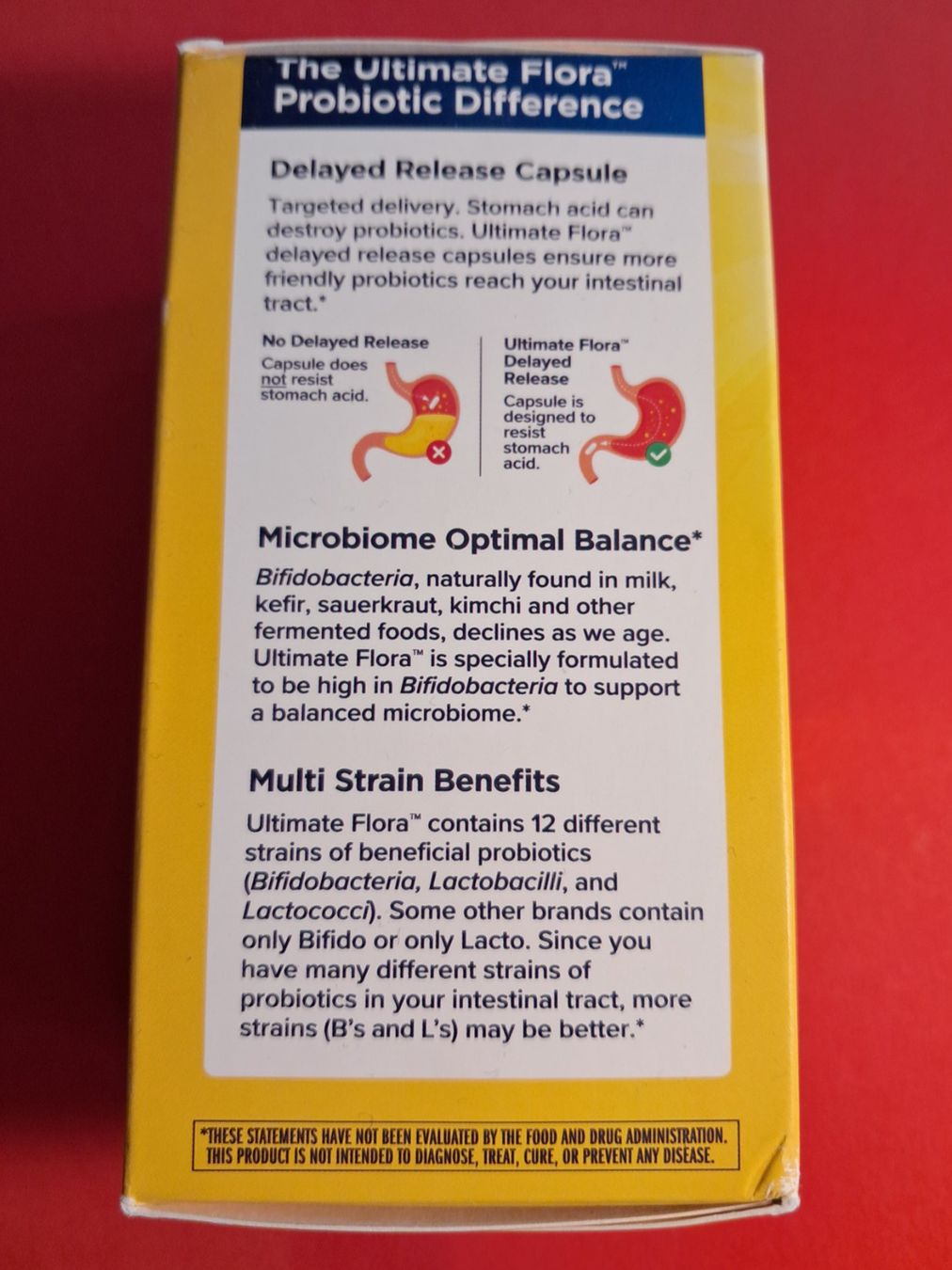 Lebensmittel & Spezialitäten: DARM Ultimate Flora 30 Billion Probiotika - 60 Kapseln! – Neu und originalverpackt aus Trübbach von Adam123456 4