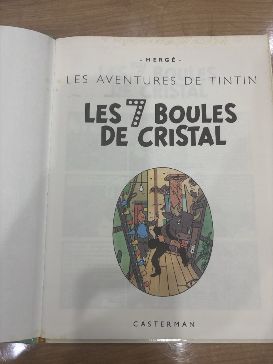 Fumetti: Tintin les 7 boules de cristal – Usato da Porrentruy venduto da Servo26 1