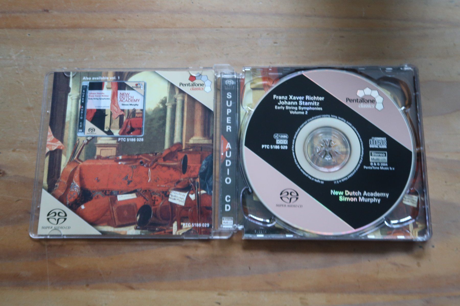 CD: RICHTER STAMITZ - EARLY STRING SYMPHONIES MURPHY VOL. 2 SACD – Usato da Basel venduto da Patiscat 4