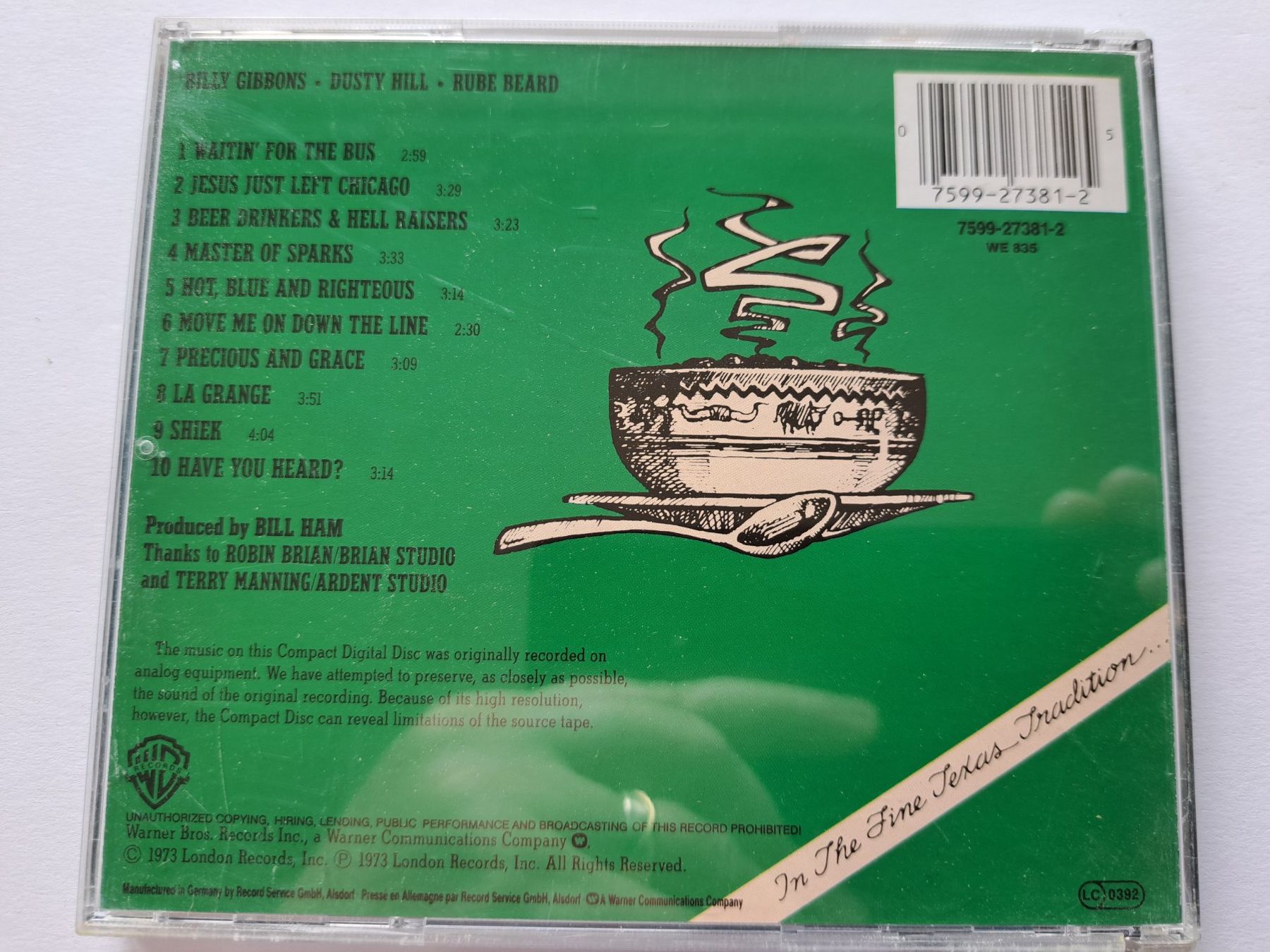 CDs: Cd ZZ Top - Tres Hombres – Gebraucht aus Pully von bro_n52j 1