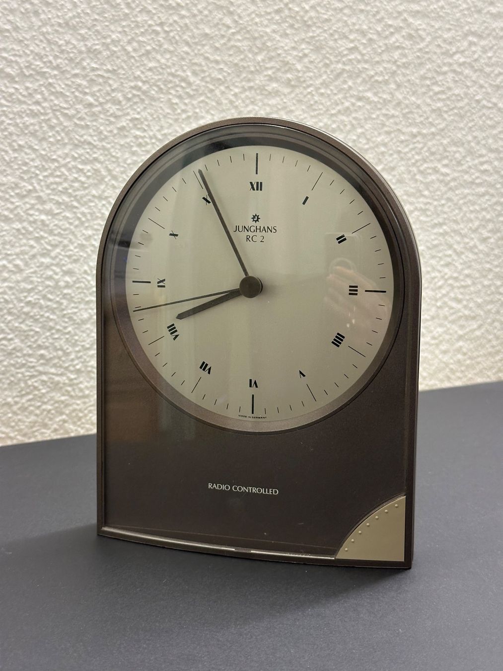 Junghans Orologi da terra & Orologi da parete: Junghans Funkuhr RC 2 – Usato da Basel venduto da Pulcinella34