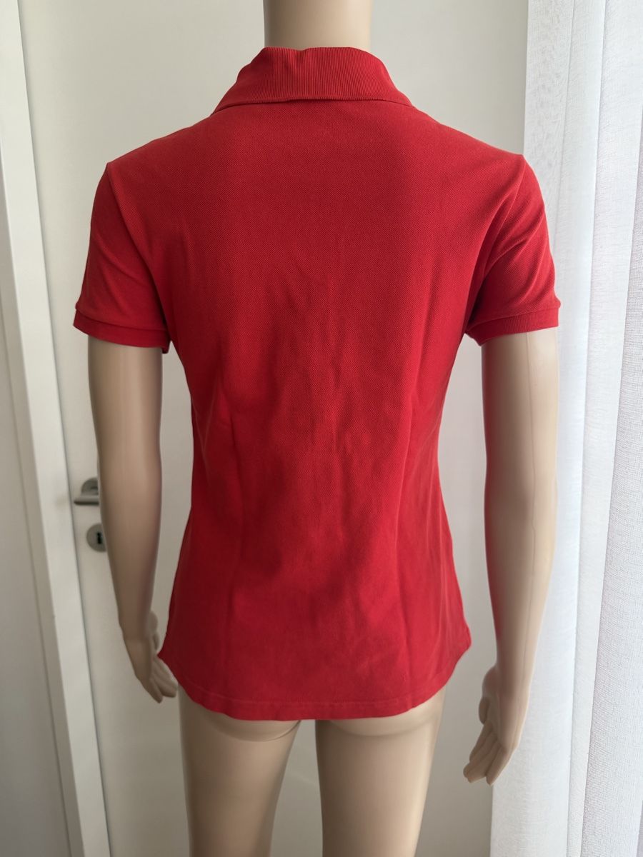 Lacoste Magliette Polo: Lacoste Polo Shirt Rot Gr38  – Difettoso da Basel venduto da Ksjusha 1