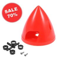 Spinner Kunststoff 51mm rot - SALE 70%