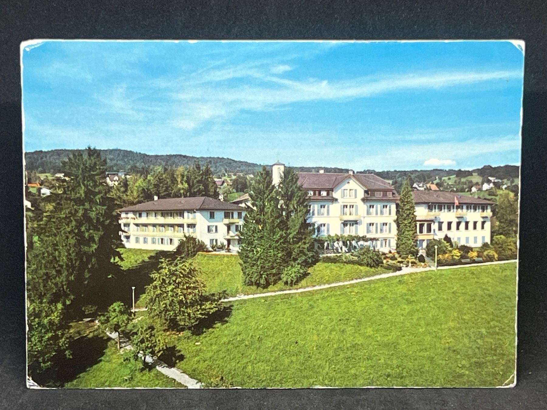 Cartoline postali: Ansichtskarte: Bibel- und Erholungsheim Männedorf – Usato da Widnau venduto da Brusi9