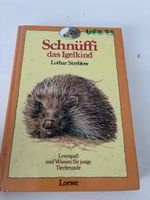 Schnüffi das Igelkind Lothar Strebelow Lesespass guter Zusta