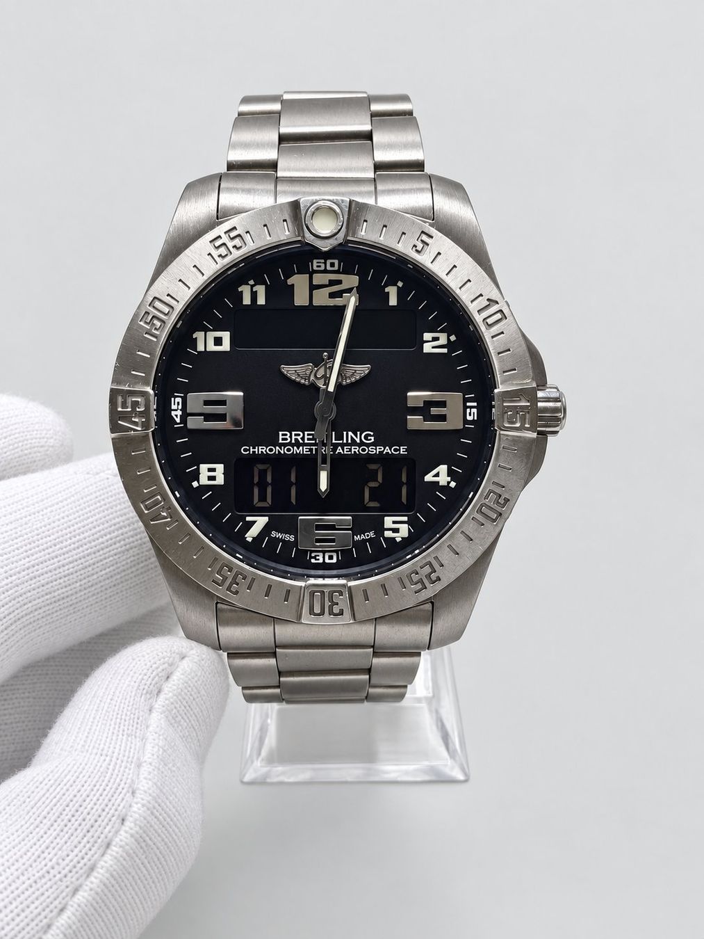Breitling Uhren: Breitling Aerospace EVO E79363 / BOX & PAPERS – Gebraucht aus Nänikon von dts_j6j5 3
