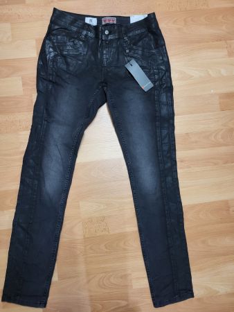 Street One,Beschichtete Jeans,W27L32(Gr.36)19.90 statt 119.-