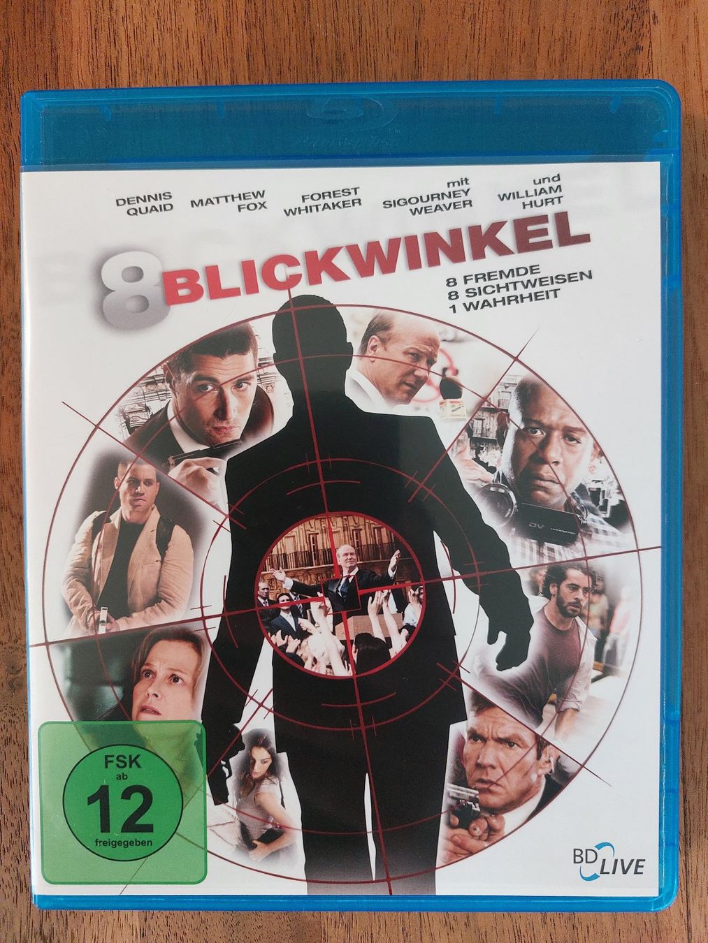 Alle DVDs: Blu Ray - 8 Blickwinkel – Gebraucht aus Rheinfelden von FilmAuktion