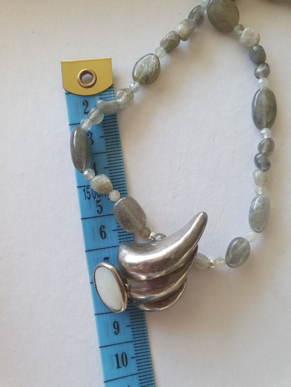 Catenine: Elegant Kette.Labradorit und Silber – Nuovo (secondo la descrizione) da Benglen venduto da Meercat3 8