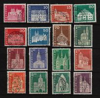 1964-1968 Serie  Baudenkmäler