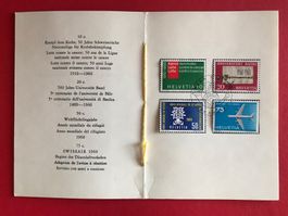Briefmarken PTT Werbepostmarken 1960 gestempelt