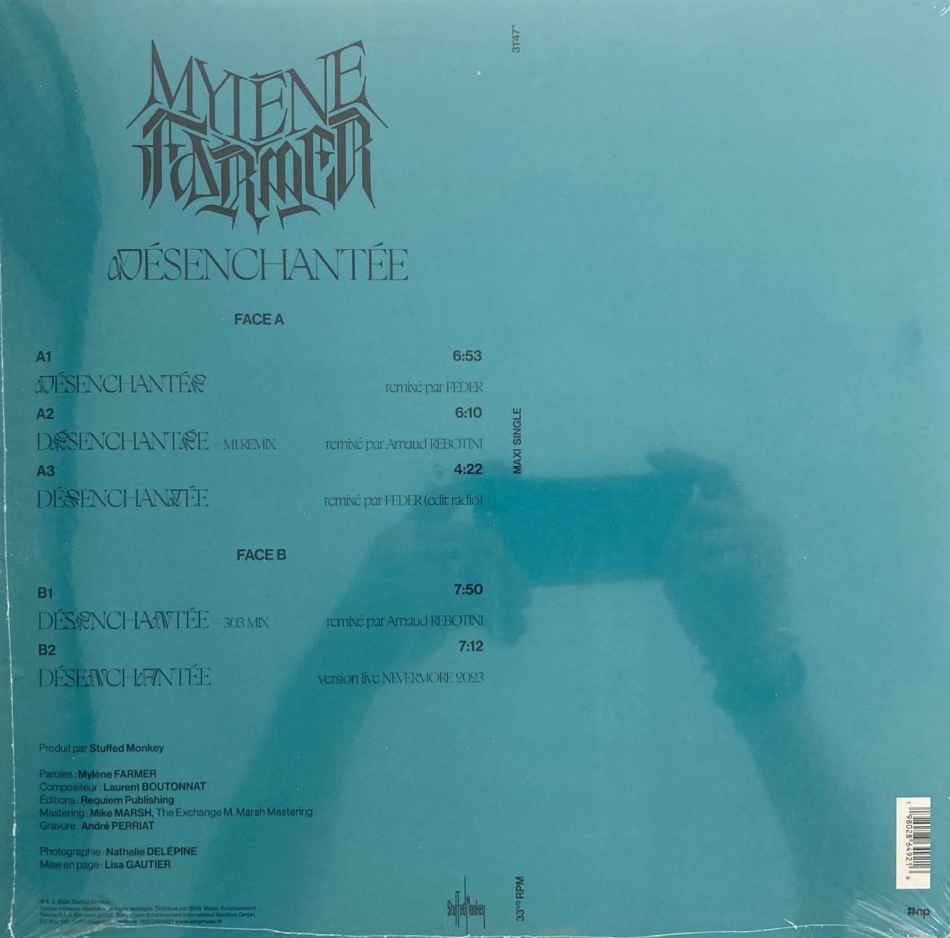 Schallplatten: MYLENE FARMER - DESENCHANTEE – Neu und originalverpackt aus Bottens von hotter-than-hell 1