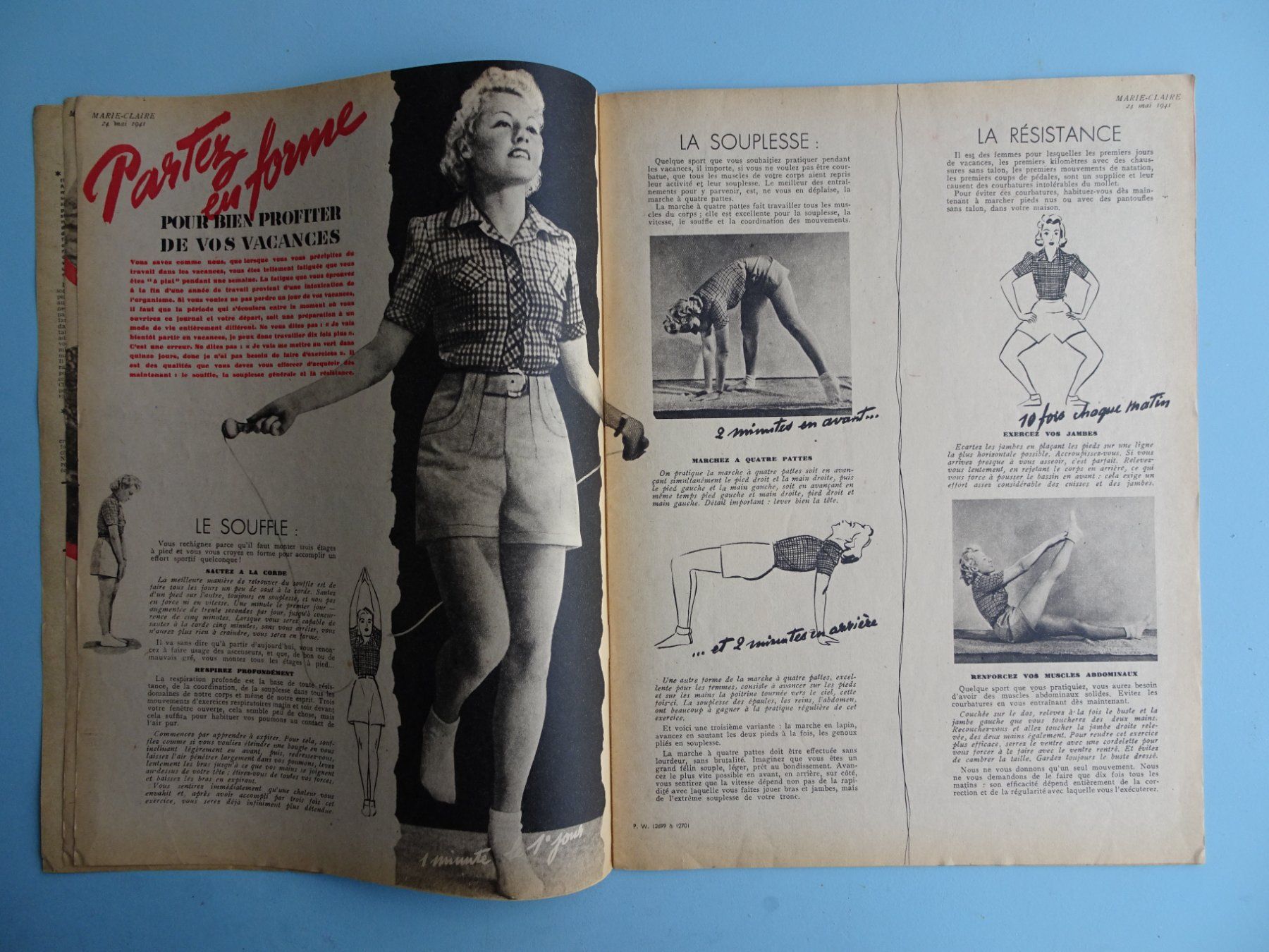 Riviste & Magazine: Marie Claire - 26. Mai 1941 – Usato da Basel venduto da Kornblumen 2