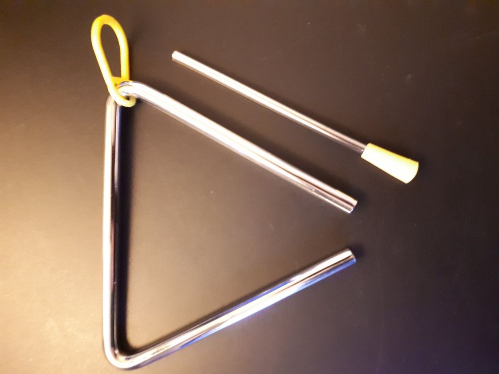 NEU - Triangel Triangle - 12.5cm - Percussion Kinder Musik (Neu (gemäss ...