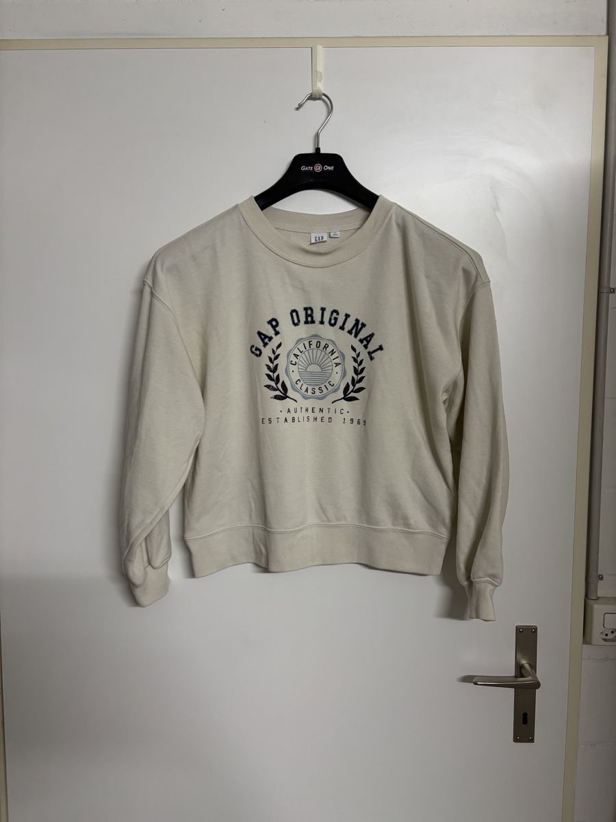 Gap Maglioni & Felpe: GAP Pullover creme Grösse S Classic Logo – Usato da Aarwangen venduto da mic_r7gc