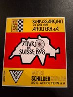 Vintage Rar Sticker Aufkleber TdS Ankunft Affoltern a/A Neu!