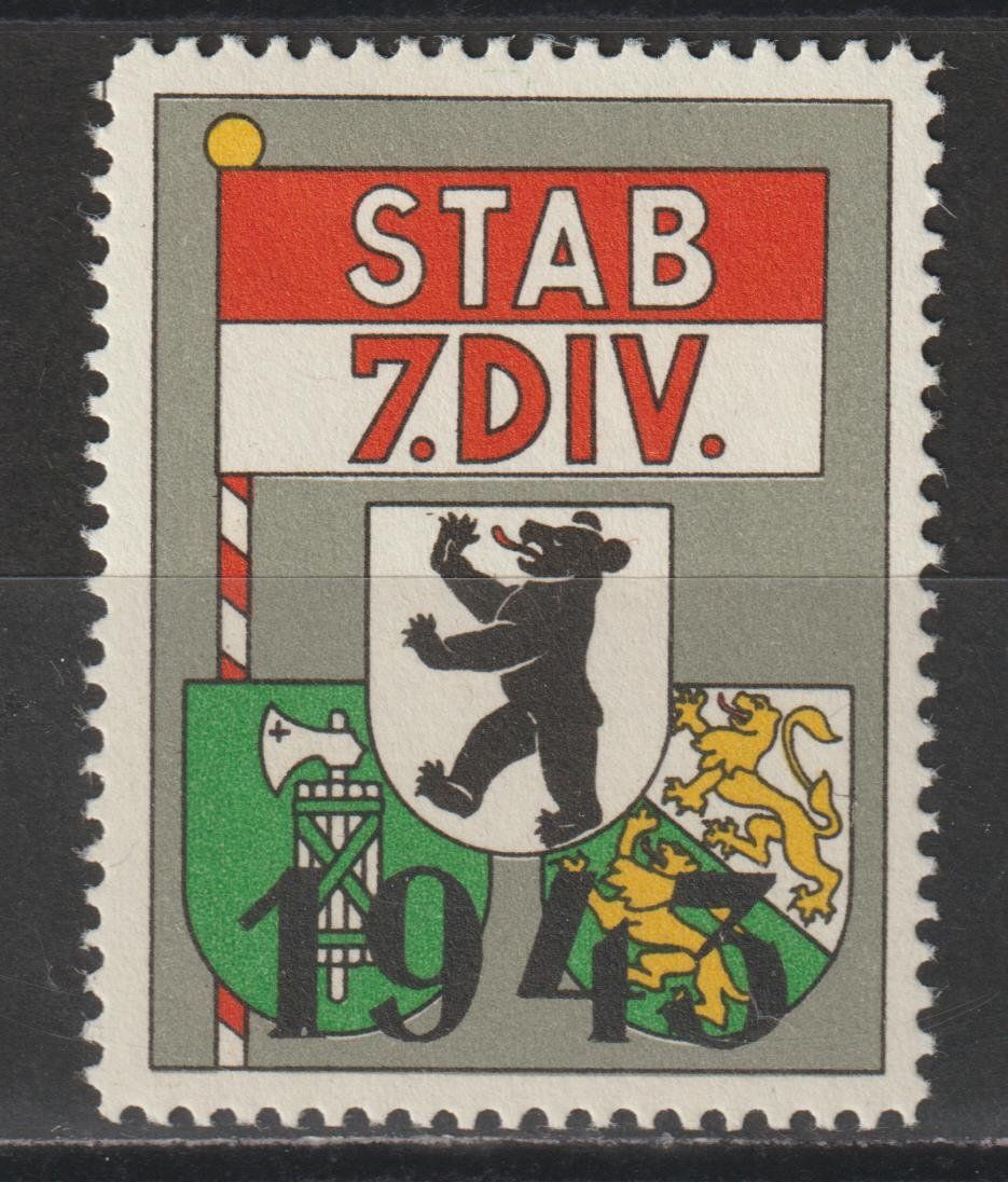 Tutti i francobolli: Kommandostäbe Nr. 74/1 * – Usato da Siebnen venduto da Fstaehli