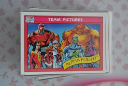 Marvel Universe 1990 Trading Cards - Alpha Flight