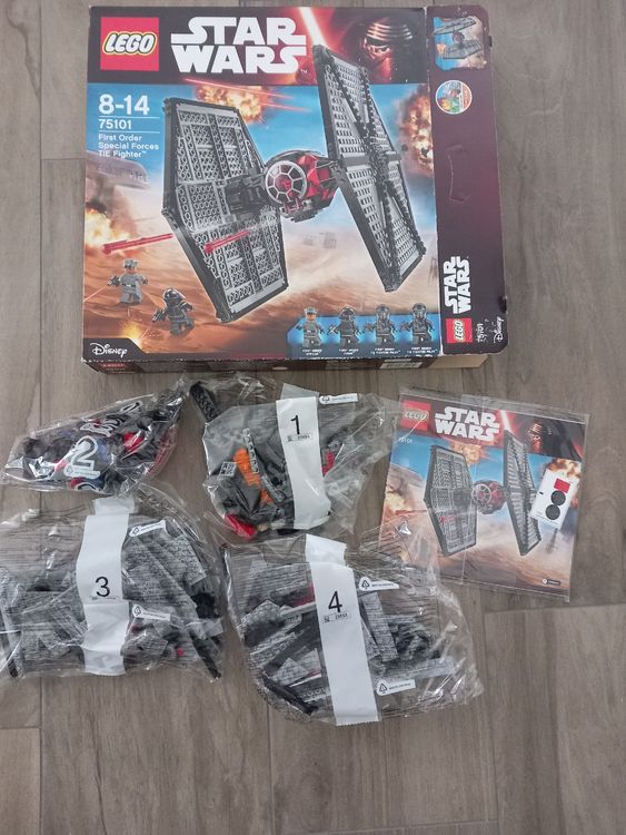 LEGO Star Wars 75101 First Order TIE Fighter, komplett! (Neu und ...