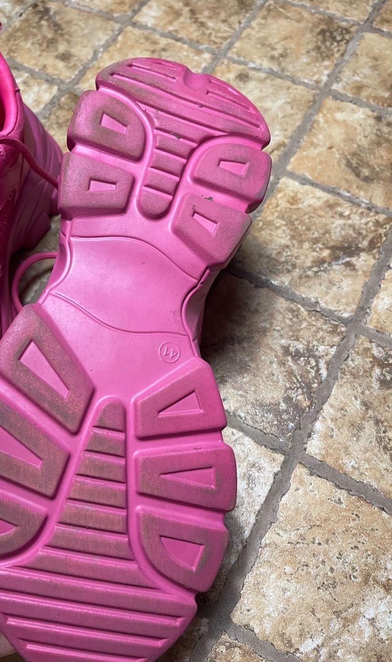 Scarpe da uomo: Pink sneakers-tg 40-chic e comfort per primavera – Usato da Gordevio venduto da LanaZimm 7