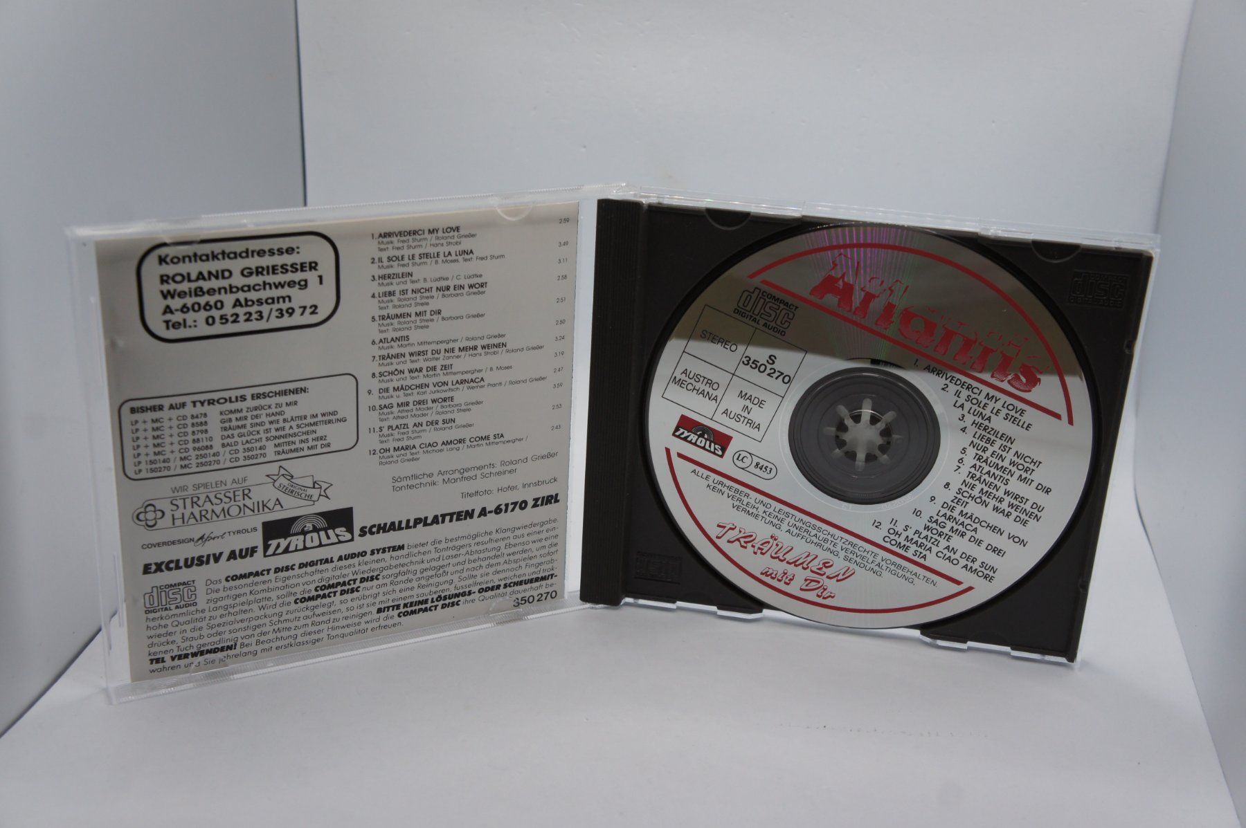 CDs: rare CD Atlantis: Träumen mit dir – Gebraucht aus Ernetschwil von luisvonerni 2