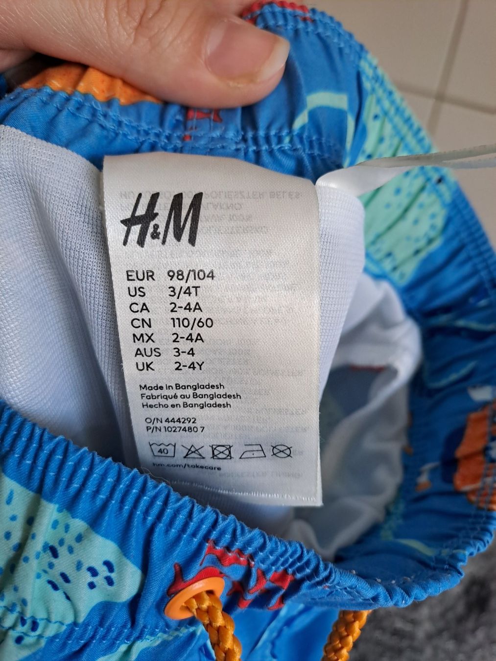 Costumi da bagno: Badehose H&M Grösse 98/104 – Usato da Rickenbach LU venduto da bishiida 2