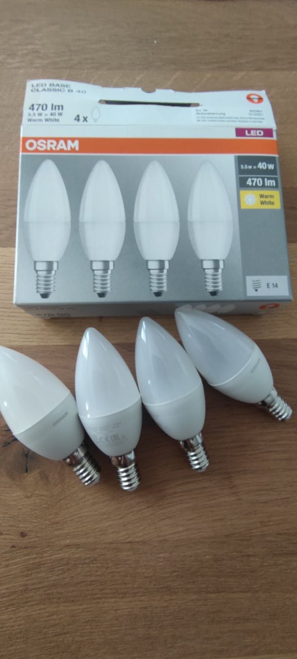 Osram Lampade: LED E14 Osram Leuchtmittel – Nuovo e nell'imballaggio originale da Ruggell venduto da hasler62
