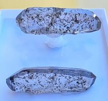 Mineralien Set   Quarz, Rutil mit Monazit, Turmalin