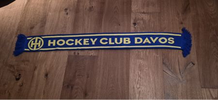 HC Davos Fanschal blau-gelb – Hockey Club Davos