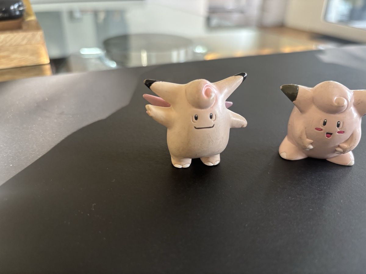 Pokémon Figuren: Pokemon: Clefairy & Clefable Figuren aus 2000! – Gebraucht aus Maur von _LukasM_ 1