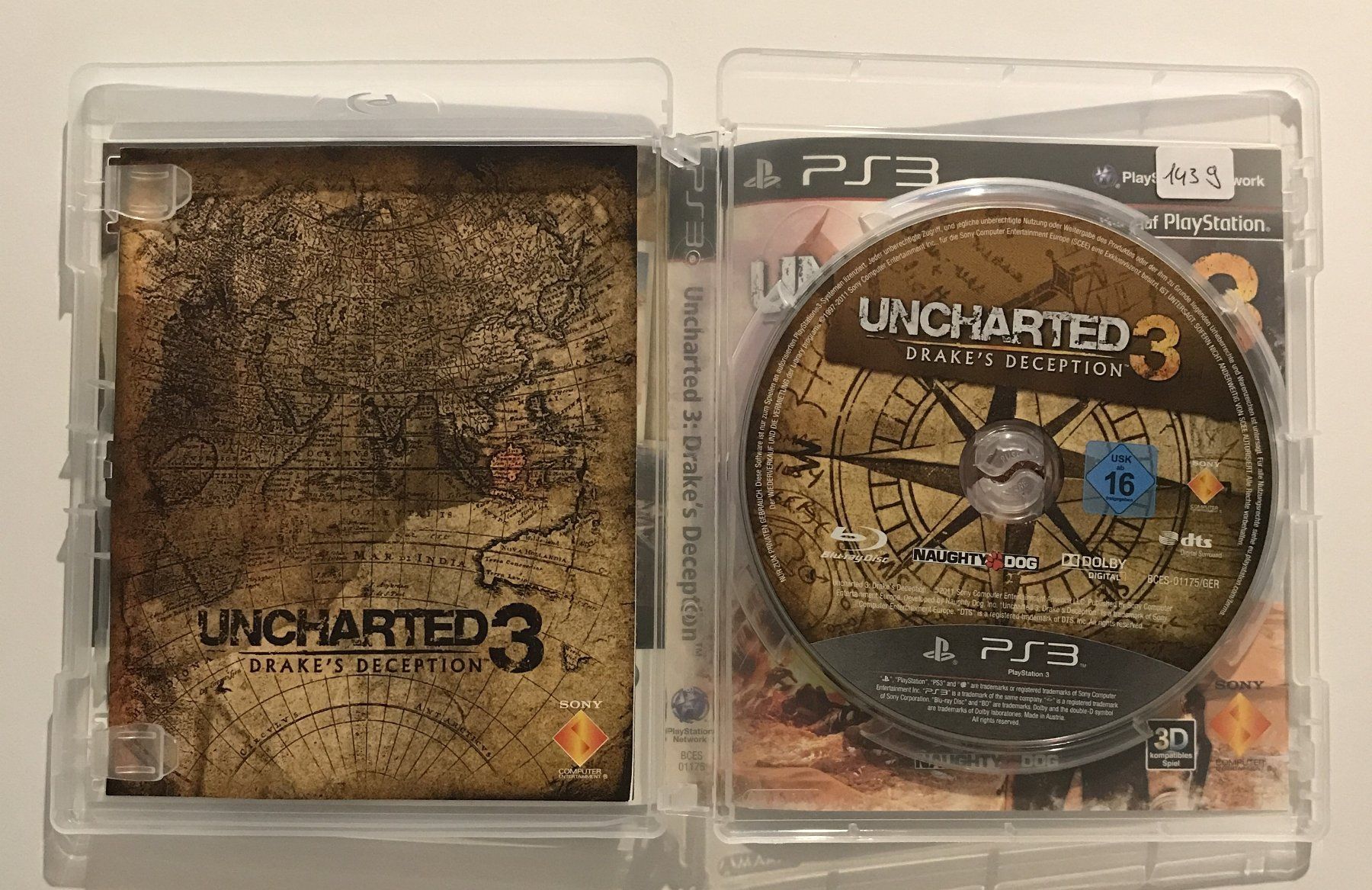 Giochi: PS3 - Uncharted 3: Drake's Deception – Usato da Allschwil venduto da Bullach 1