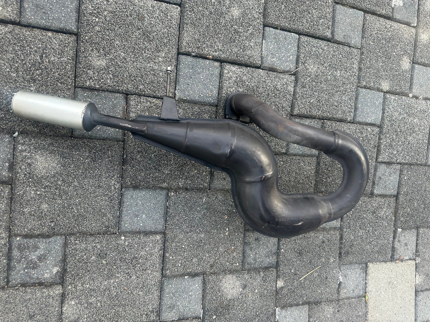 Vespa Tutti pezzi di ricambio per scooter: Vespa PX 200, Rennauspuff – Usato da Muri AG venduto da Salamander13 1